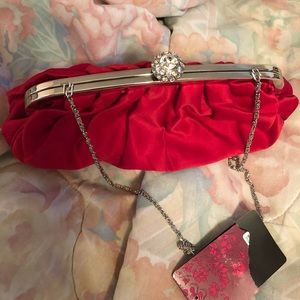 NWT Lulu Townsend dressy red purse